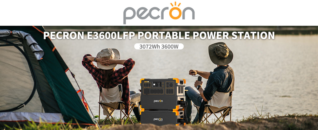 PECRON E3600LFP Portable Power Station 3600W 3072Wh
