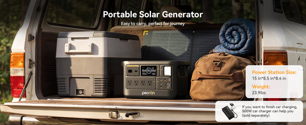 PECRON F1000LFP Portable Power Station 1500W 1004Wh