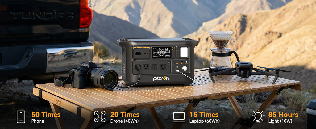 PECRON F1000LFP Portable Power Station 1500W 1004Wh