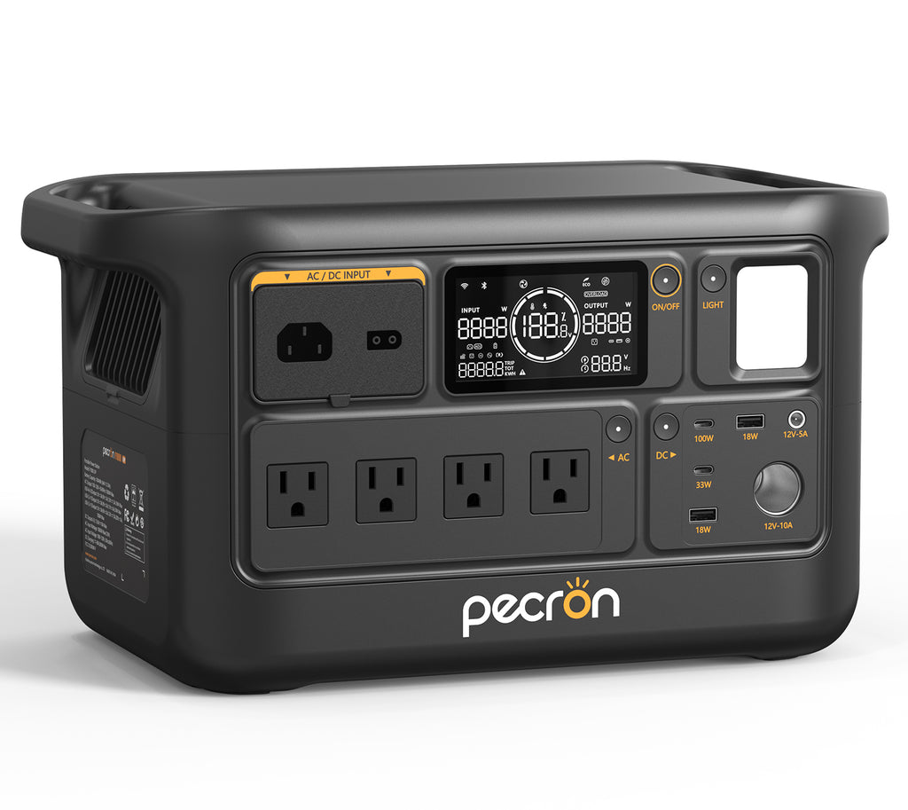 PECRON F1000LFP Portable Power Station 1500W 1004Wh