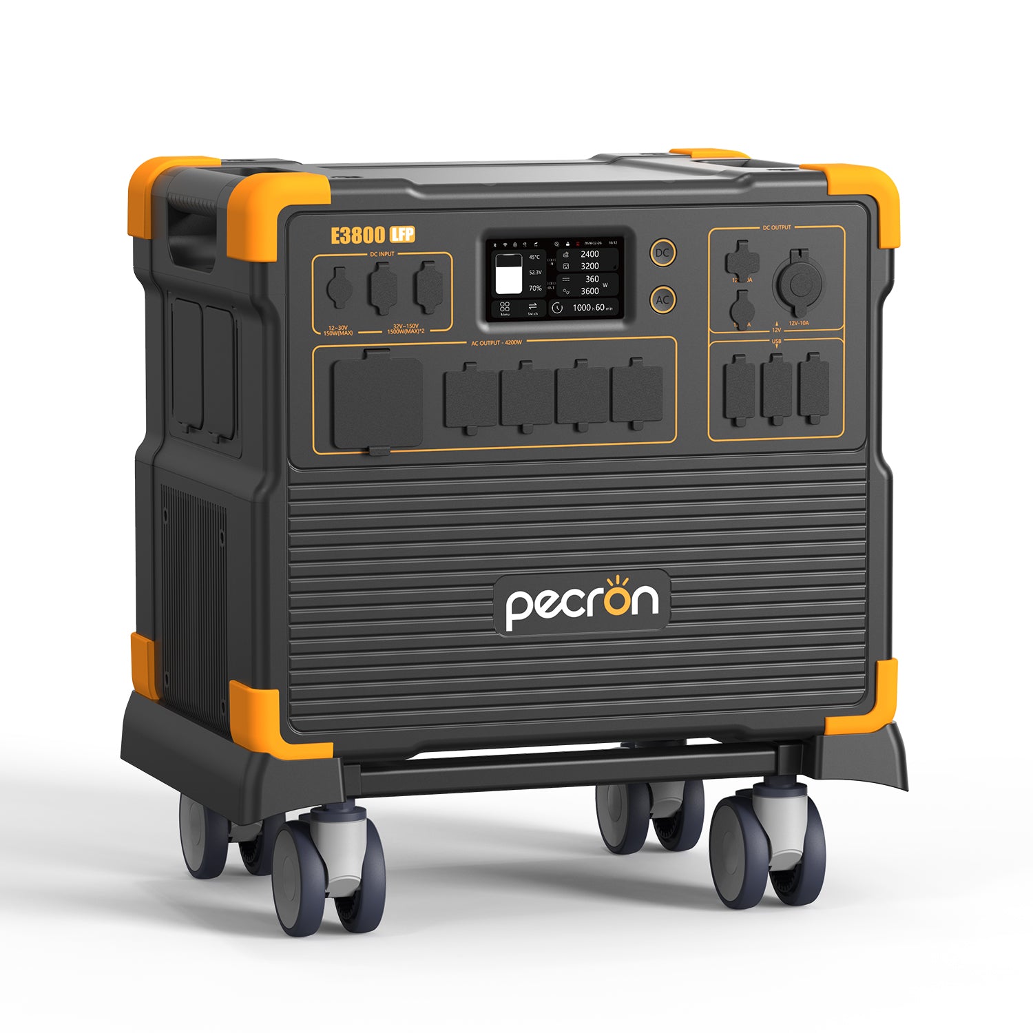 PECRON E3800LFP Portable Power Station 4200W 3840Wh