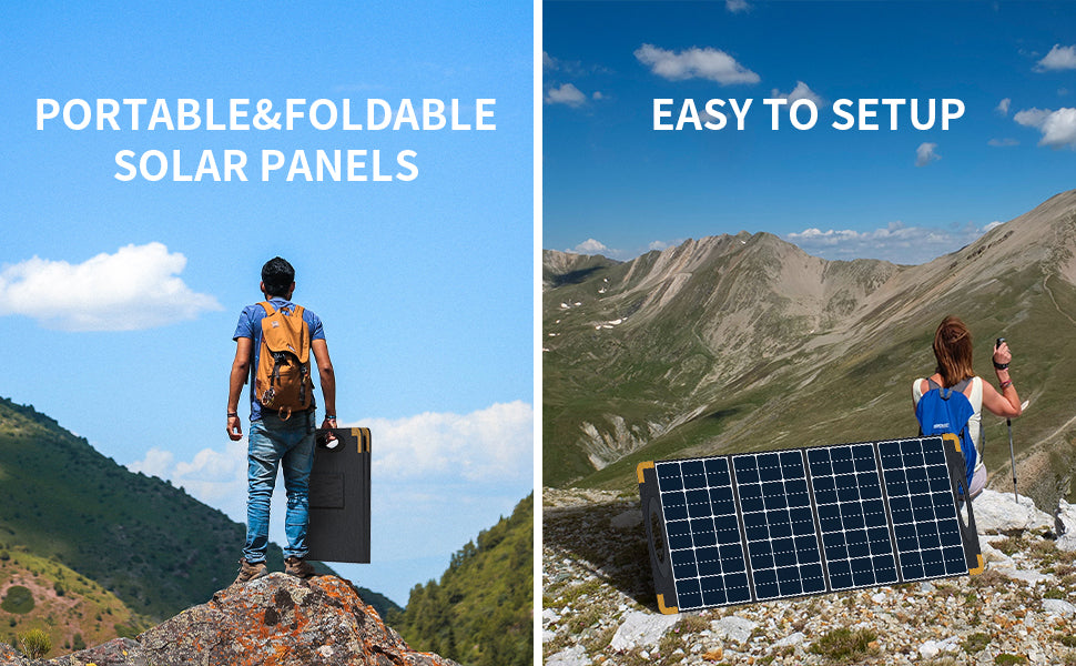 PECRON PV300 300W Portable Solar Panel Waterproof IP67