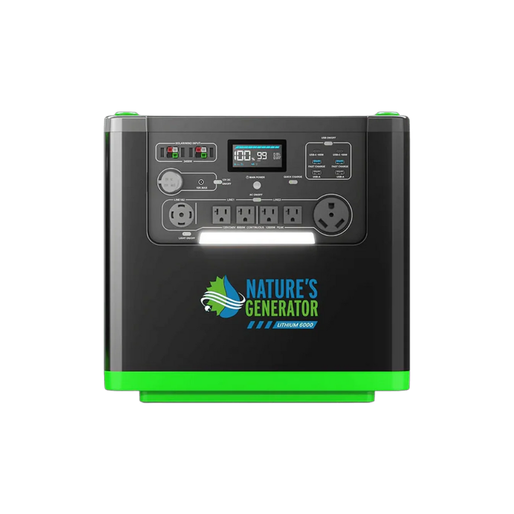Nature's Generator Lithium 6000 Power Station