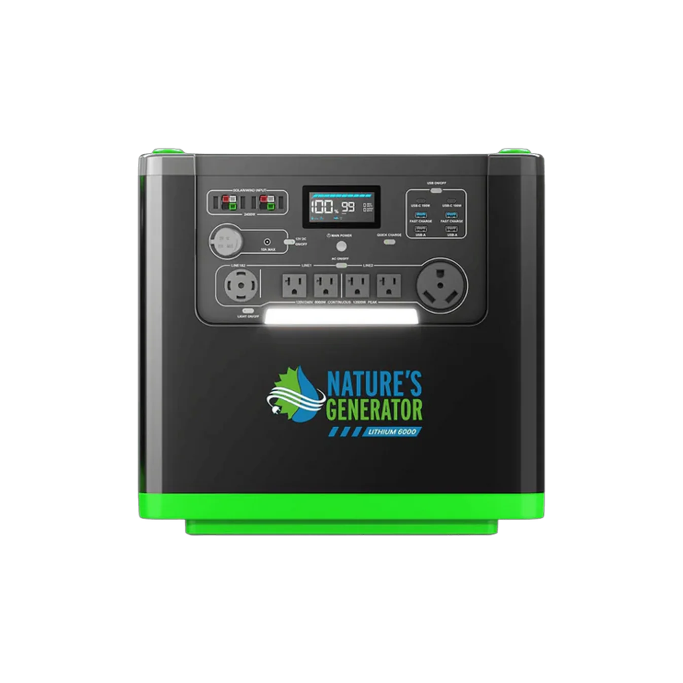 Nature's Generator Lithium 6000 Power Station