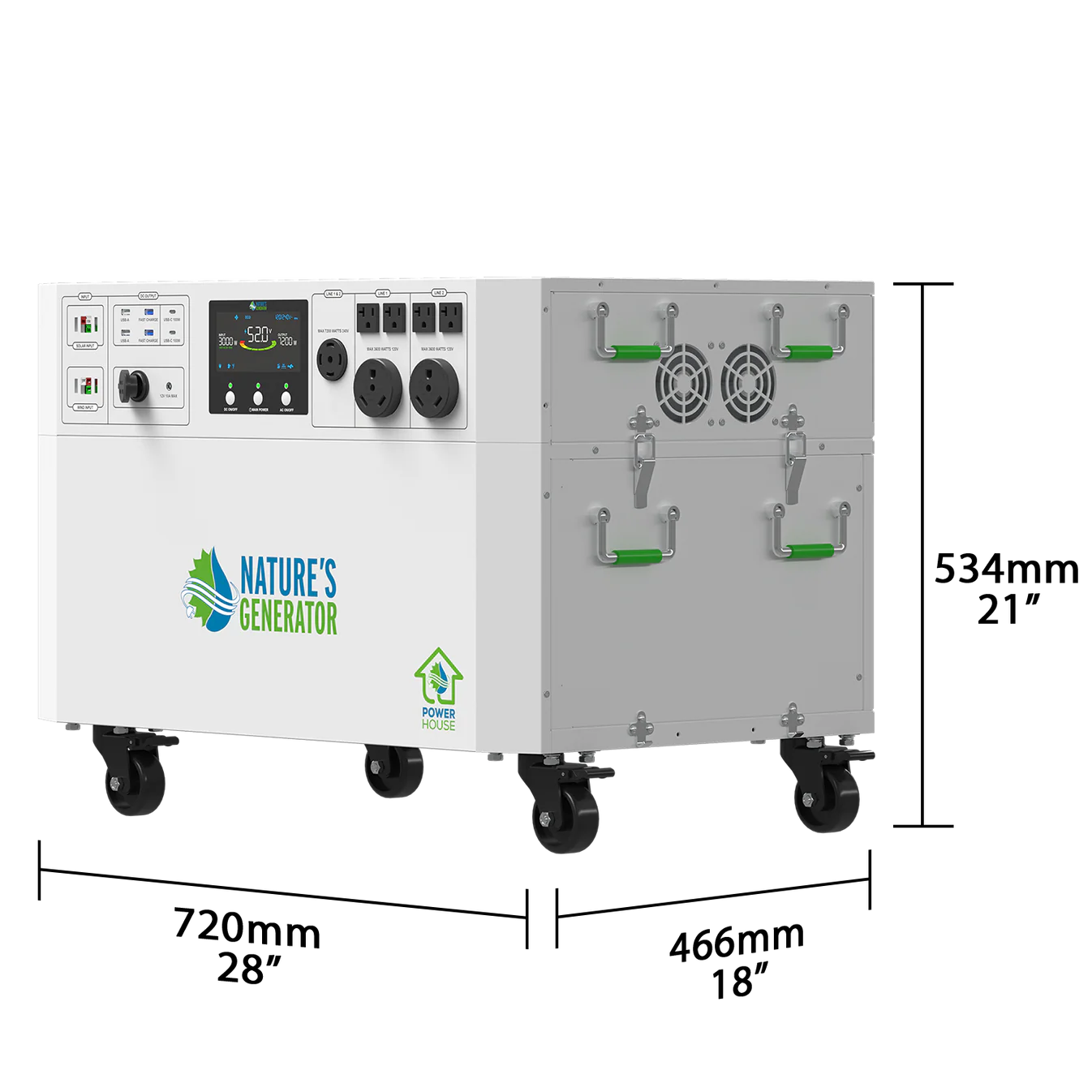 Nature's Generator Powerhouse Gen 2 Whole Home Generator