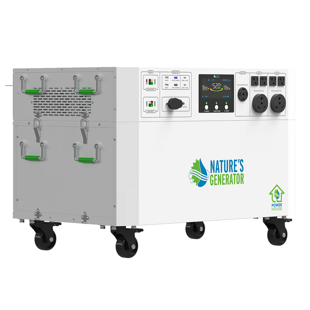 Nature's Generator Powerhouse 7200W Solar Generator