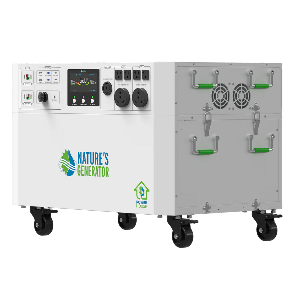 Nature's Generator Powerhouse 7200W Solar Generator